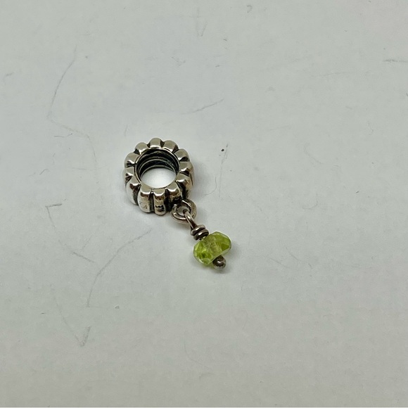 Retired Authentic Pandora August Birthstone dangle charm - Picture 9 of 10
